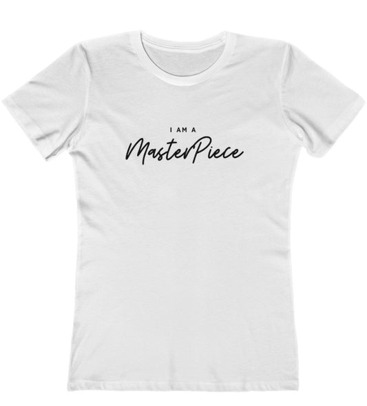 I am a masterpiece woman's tee
